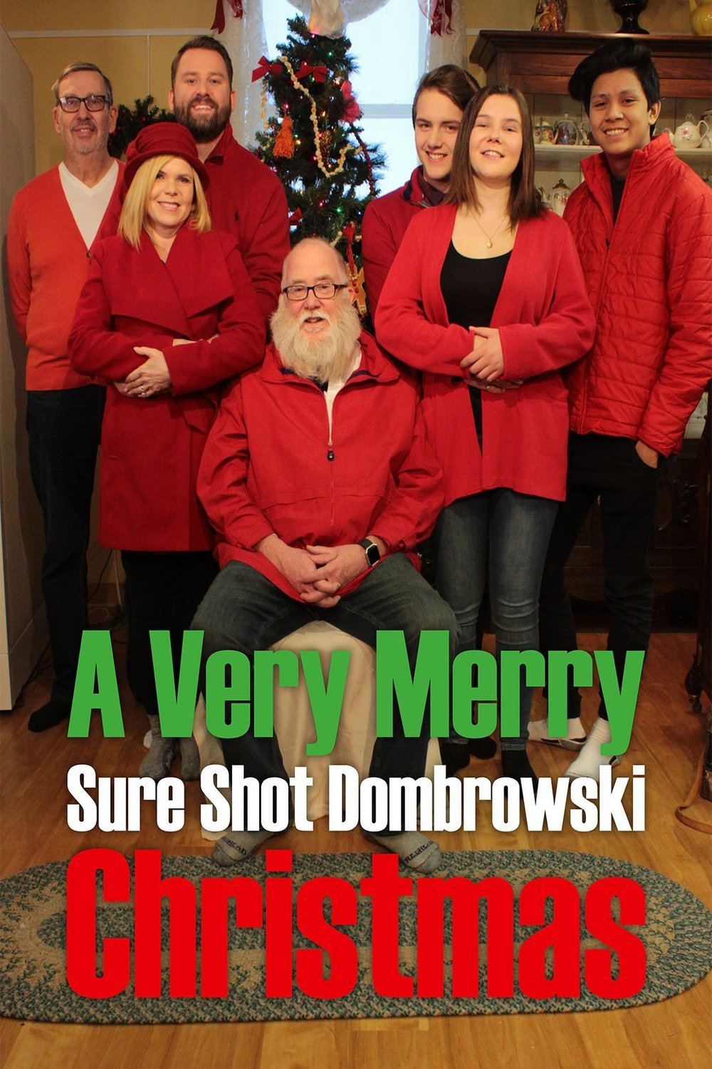 L'affiche du film A Very Merry Sure Shot Dombrowski Christmas [2020]