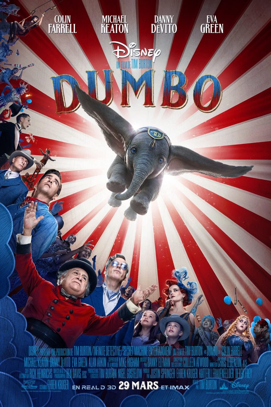L'affiche du film Dumbo v.f.