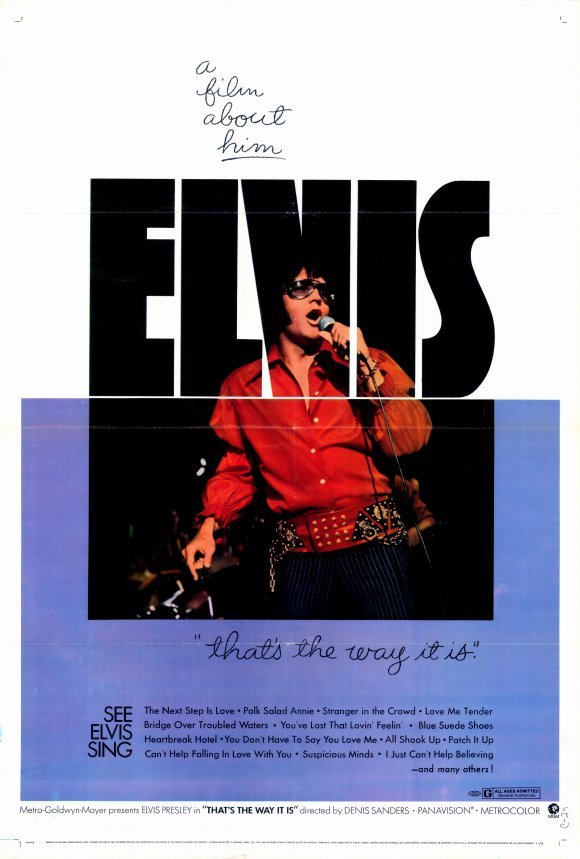 L'affiche du film Elvis: That's the Way It Is