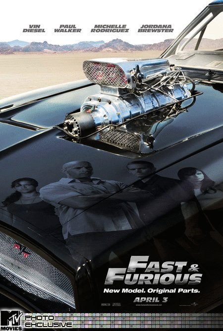 L'affiche du film Fast & Furious