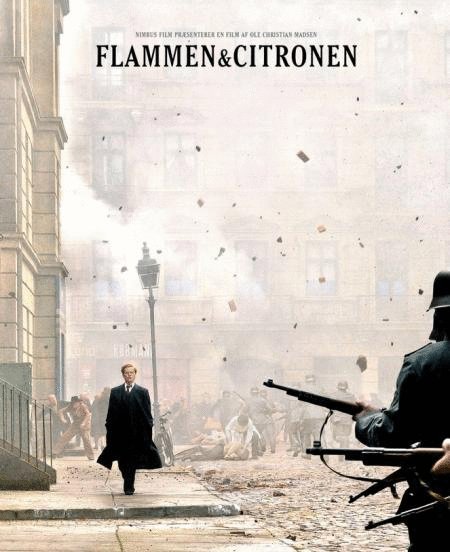 L'affiche originale du film Flammen & Citronen en danois
