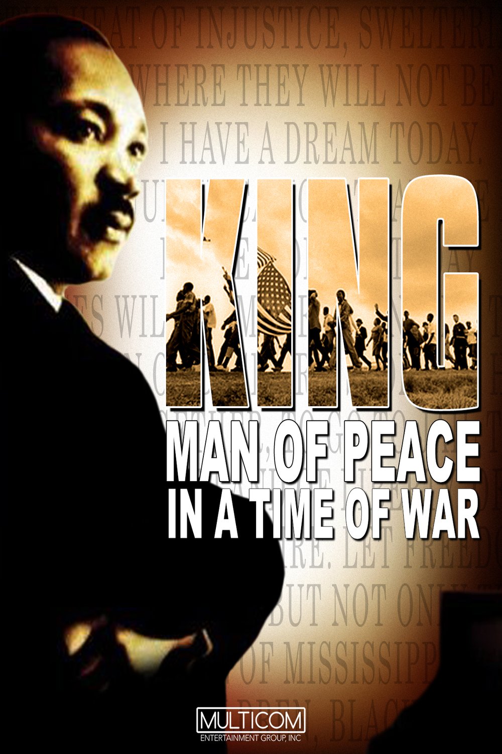 L'affiche du film King: Man of Peace in a Time of War