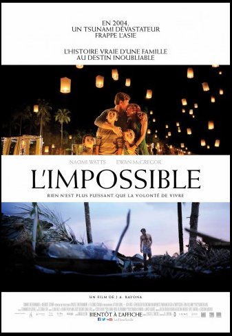 L'affiche du film L'Impossible v.f.