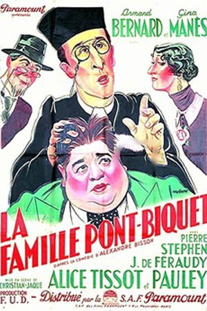 L'affiche du film La Famille Pont-Biquet
