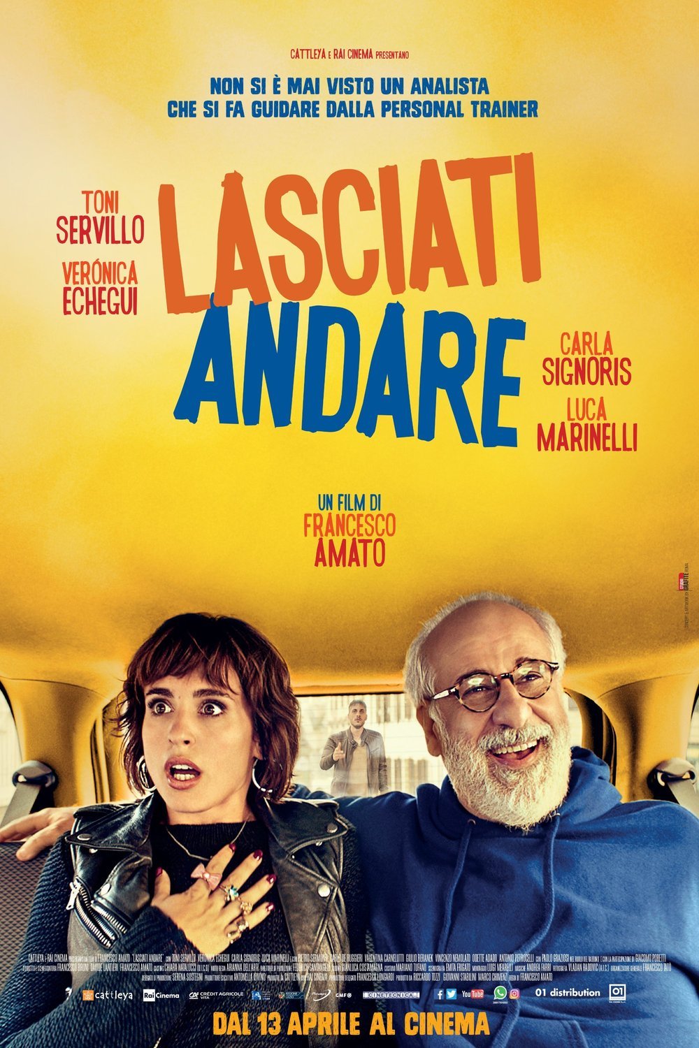 Italian poster of the movie Let Yourself Go!