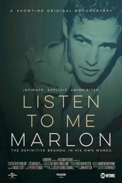 L'affiche du film Listen to Me Marlon