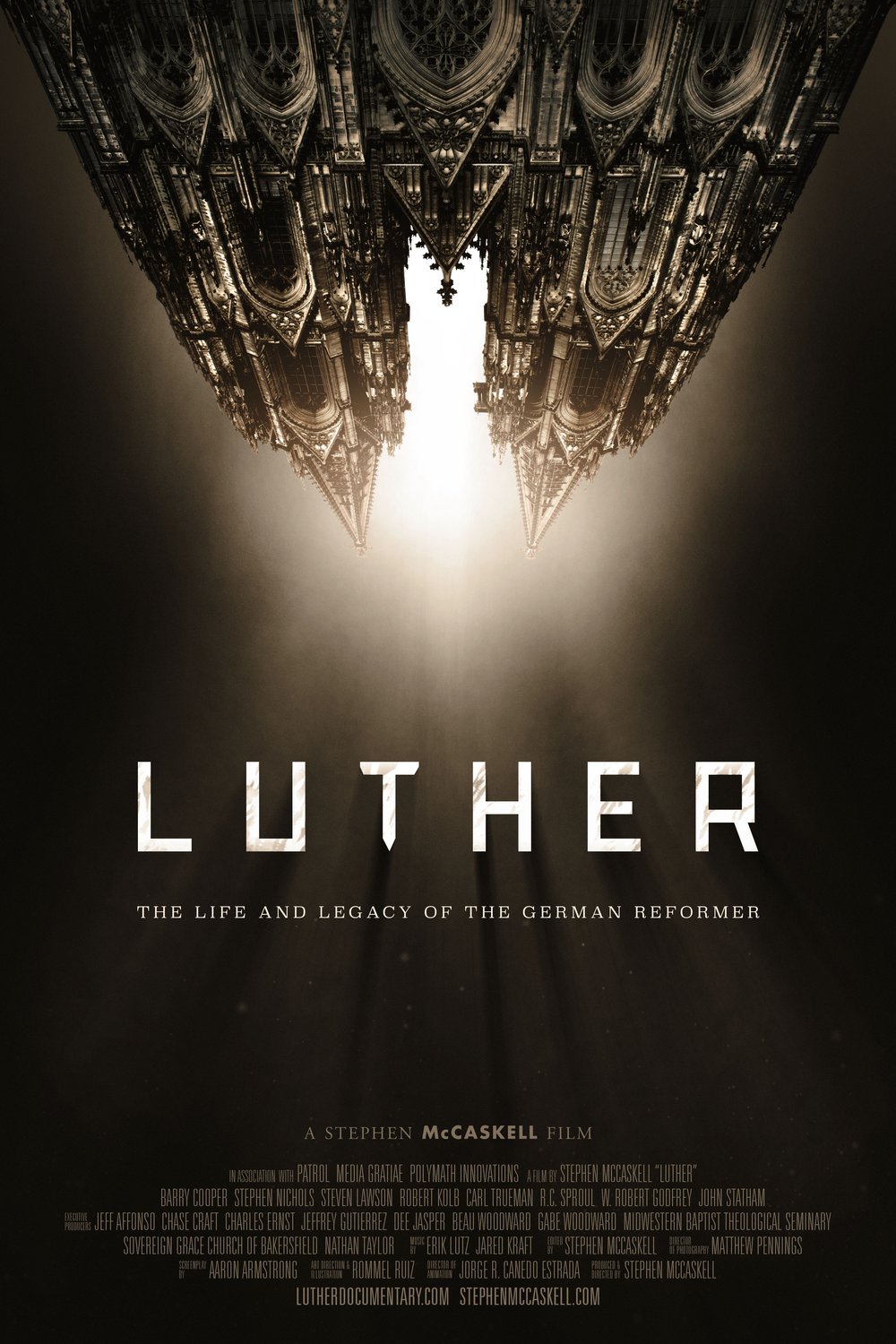 L'affiche du film Luther: The Life and Legacy of the German Reformer [2017]