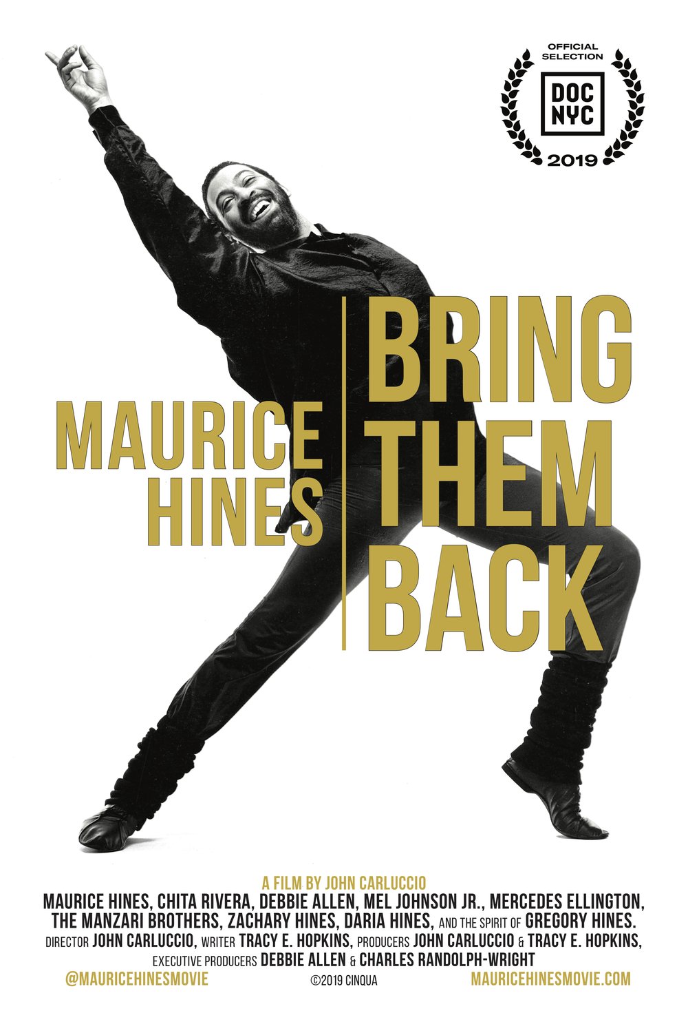 L'affiche du film Maurice Hines: Bring Them Back