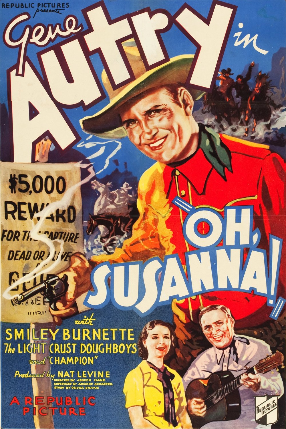 L'affiche du film Oh, Susanna!