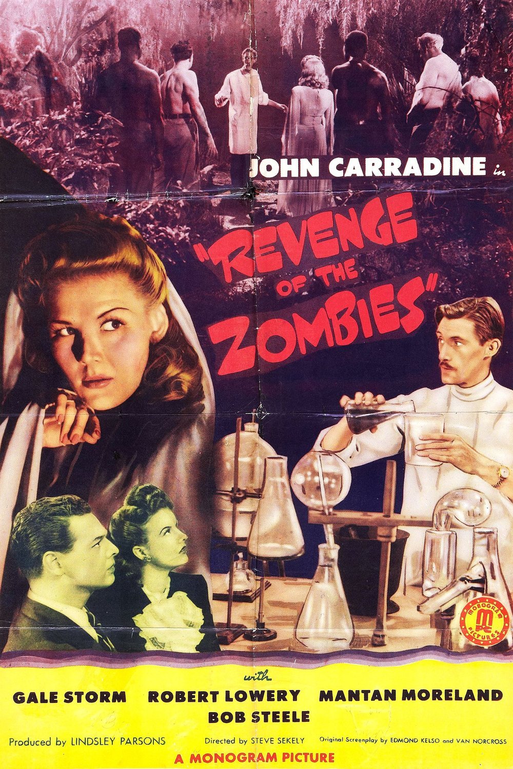 L'affiche du film Revenge of the Zombies