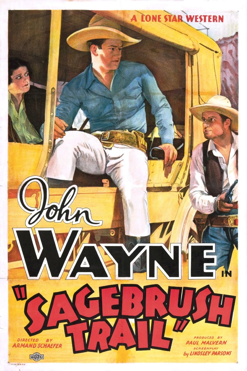 L'affiche du film Sagebrush Trail