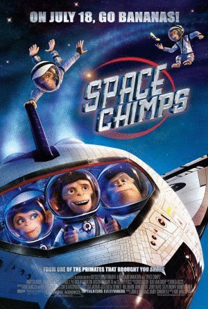 L'affiche du film Space Chimps