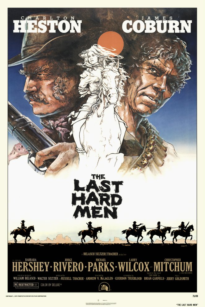 L'affiche du film The Last Hard Men
