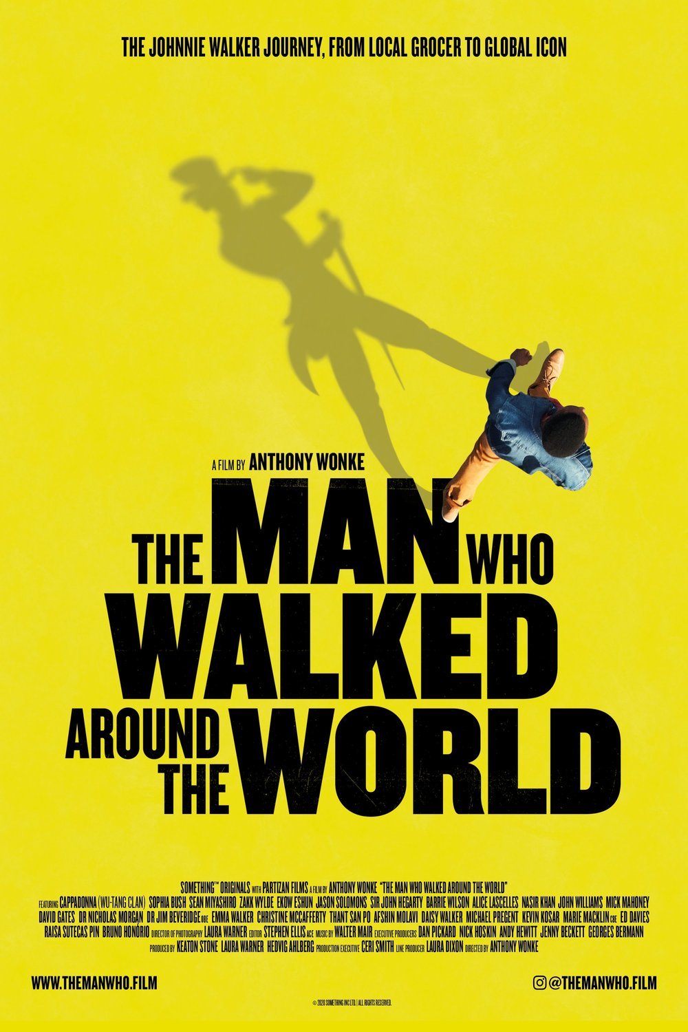 L'affiche du film The Man Who Walked Around the World
