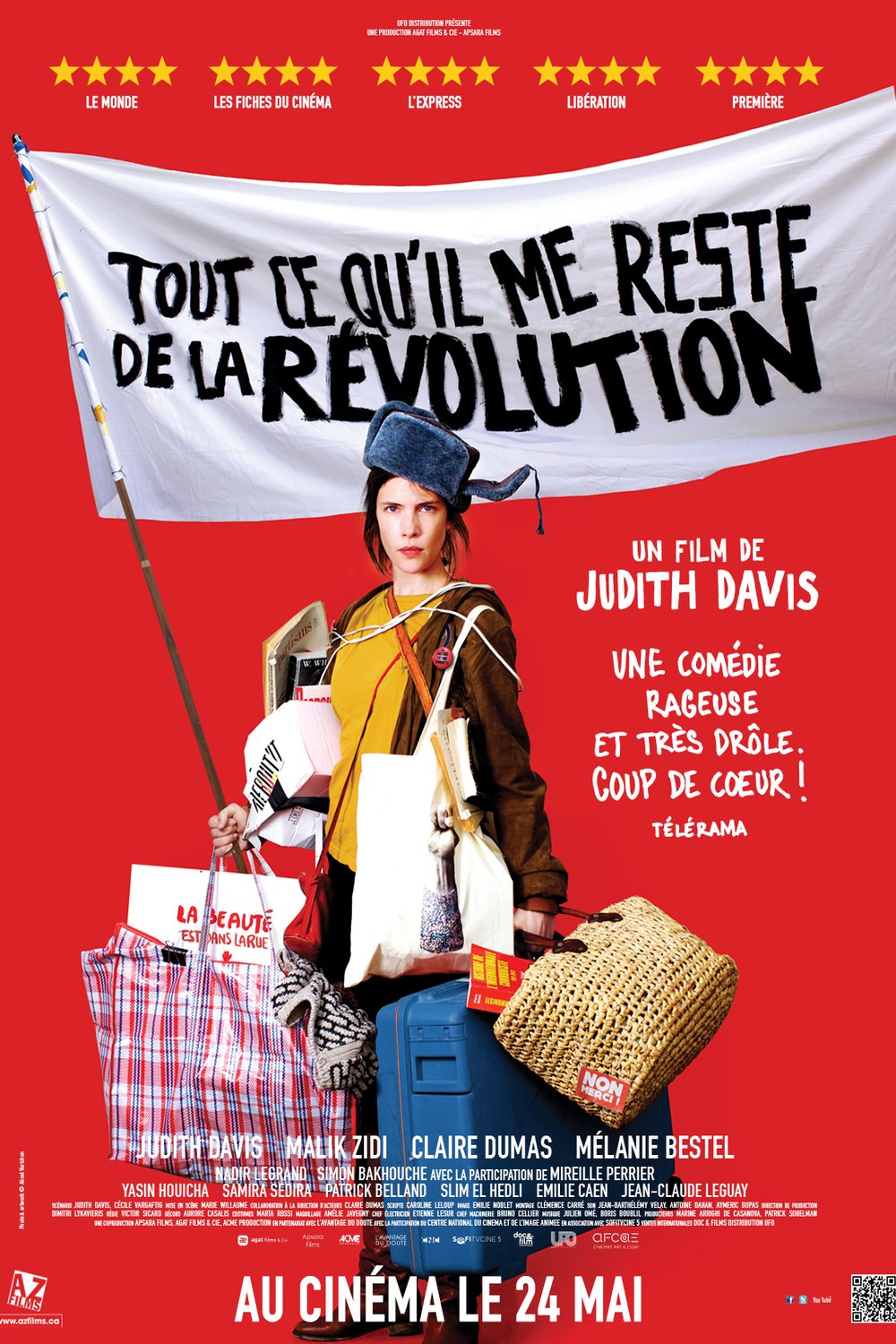 L'affiche du film Tout ce qu'il me reste de la révolution [2018]