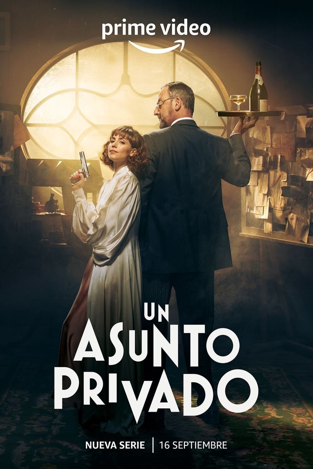 Spanish poster of the movie Un asunto privado