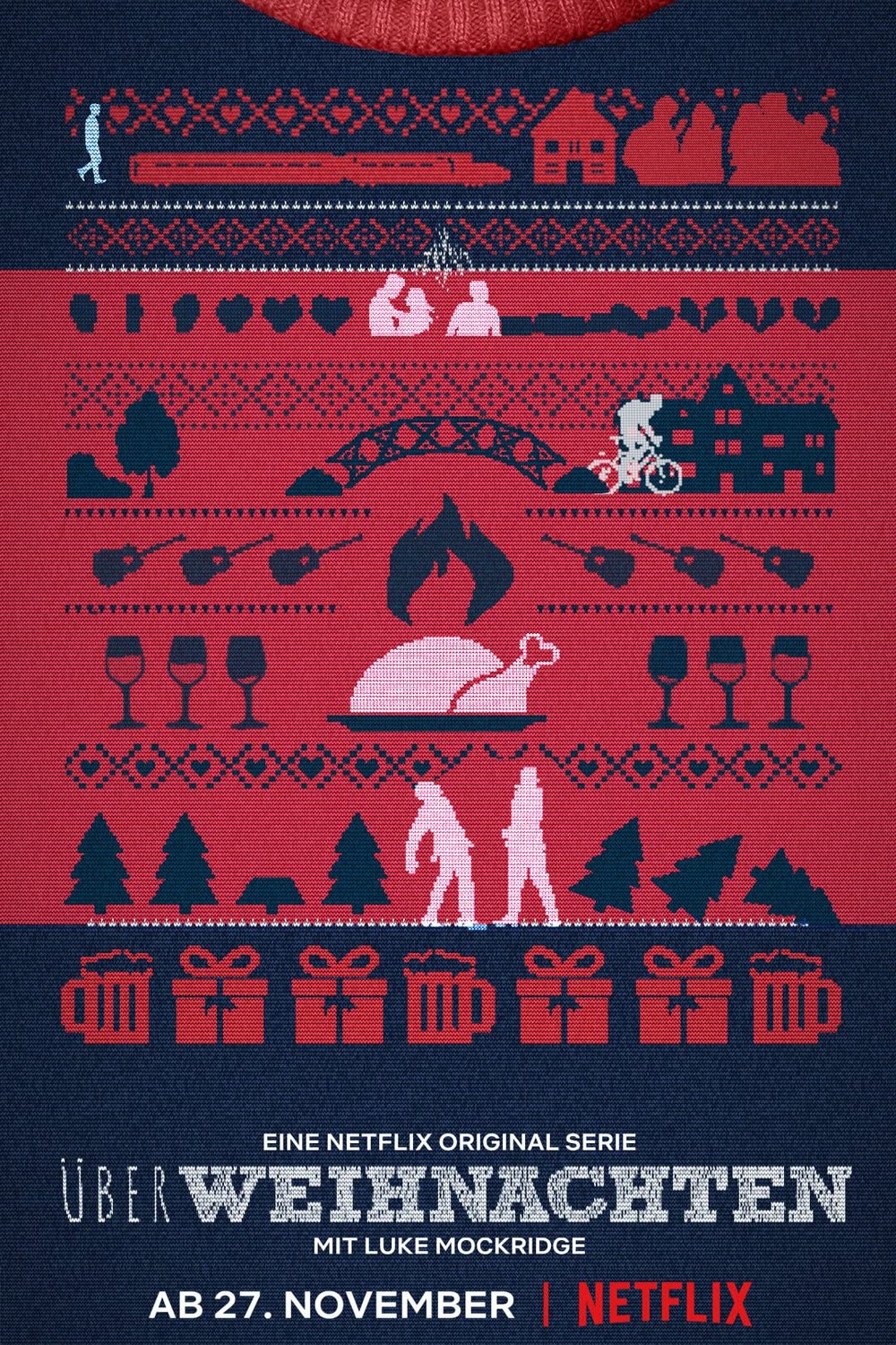 L'affiche originale du film Over Christmas en allemand