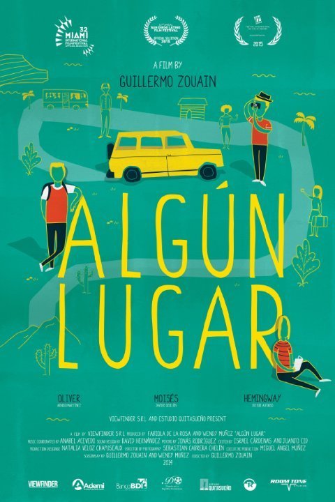 Spanish poster of the movie Algún lugar