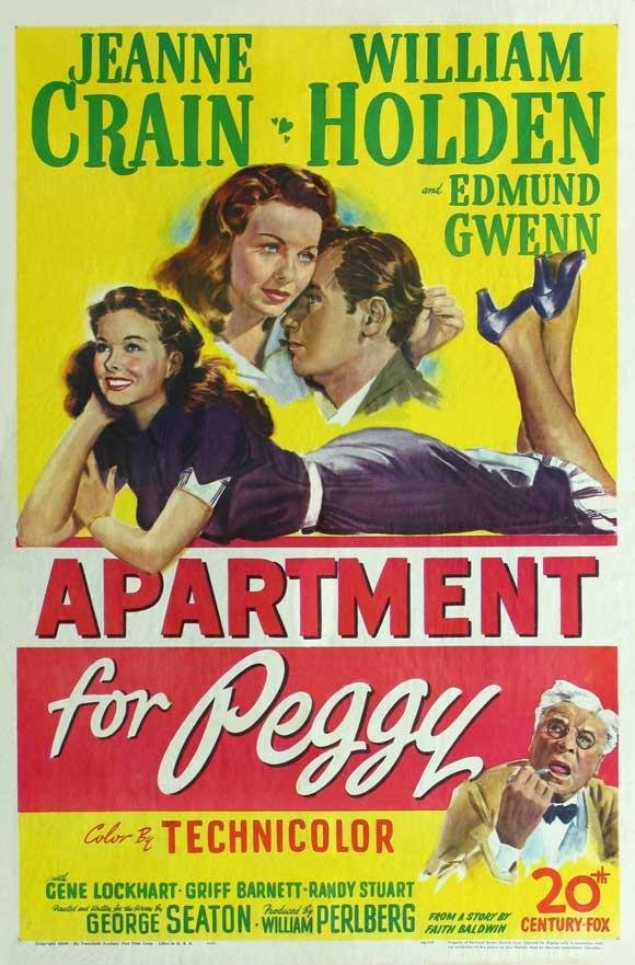 L'affiche du film Apartment for Peggy