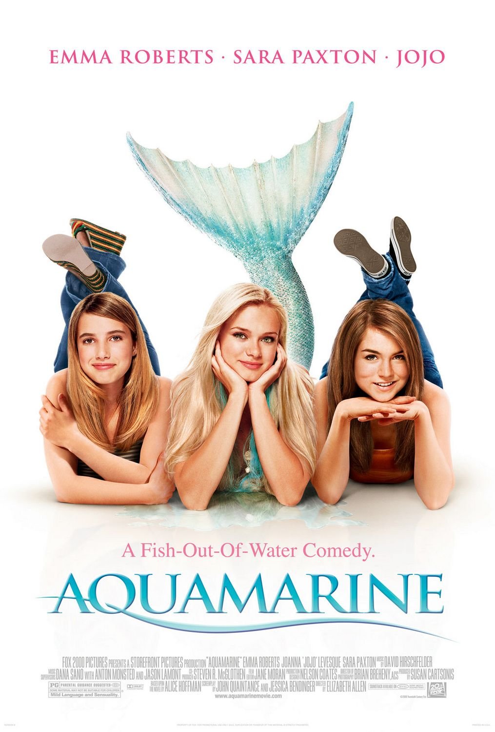 L'affiche du film Aquamarine