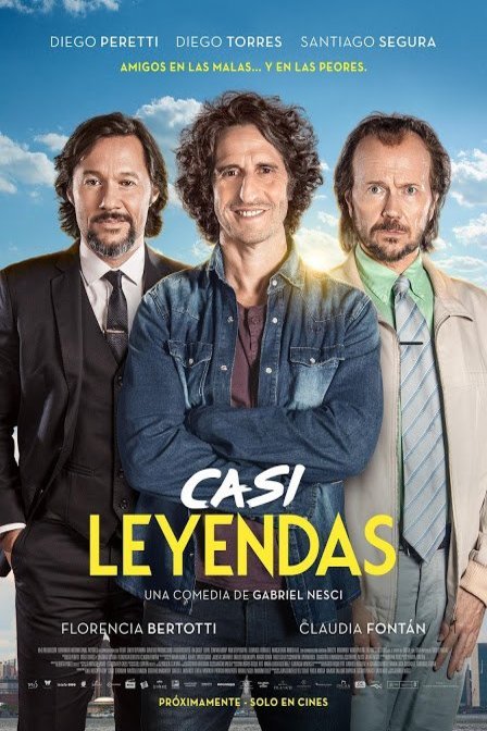 Spanish poster of the movie Casi leyendas