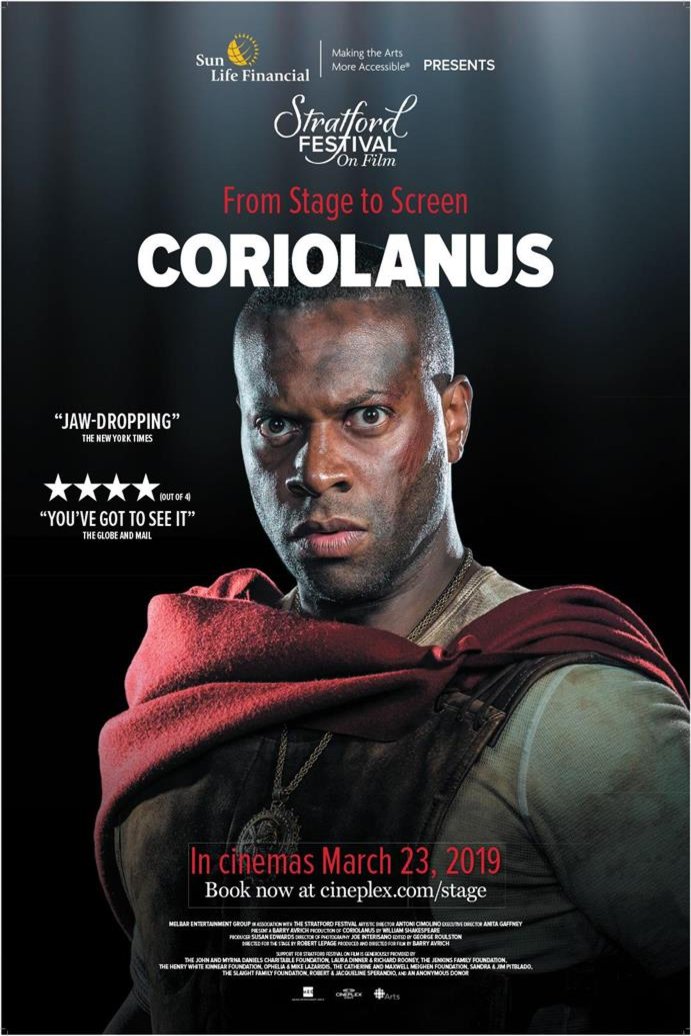 L'affiche du film Coriolanus [2019]