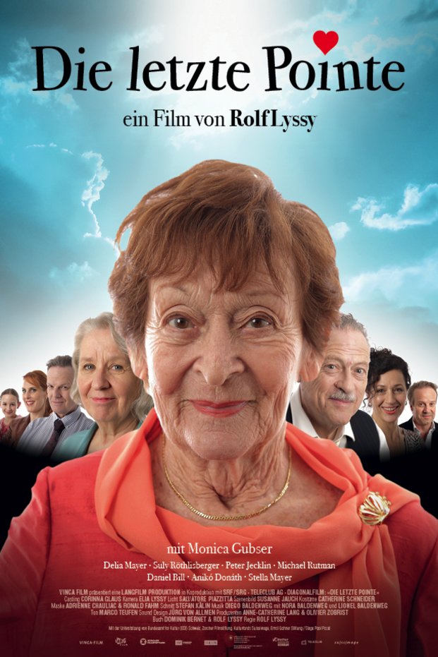 German poster of the movie Die letzte Pointe
