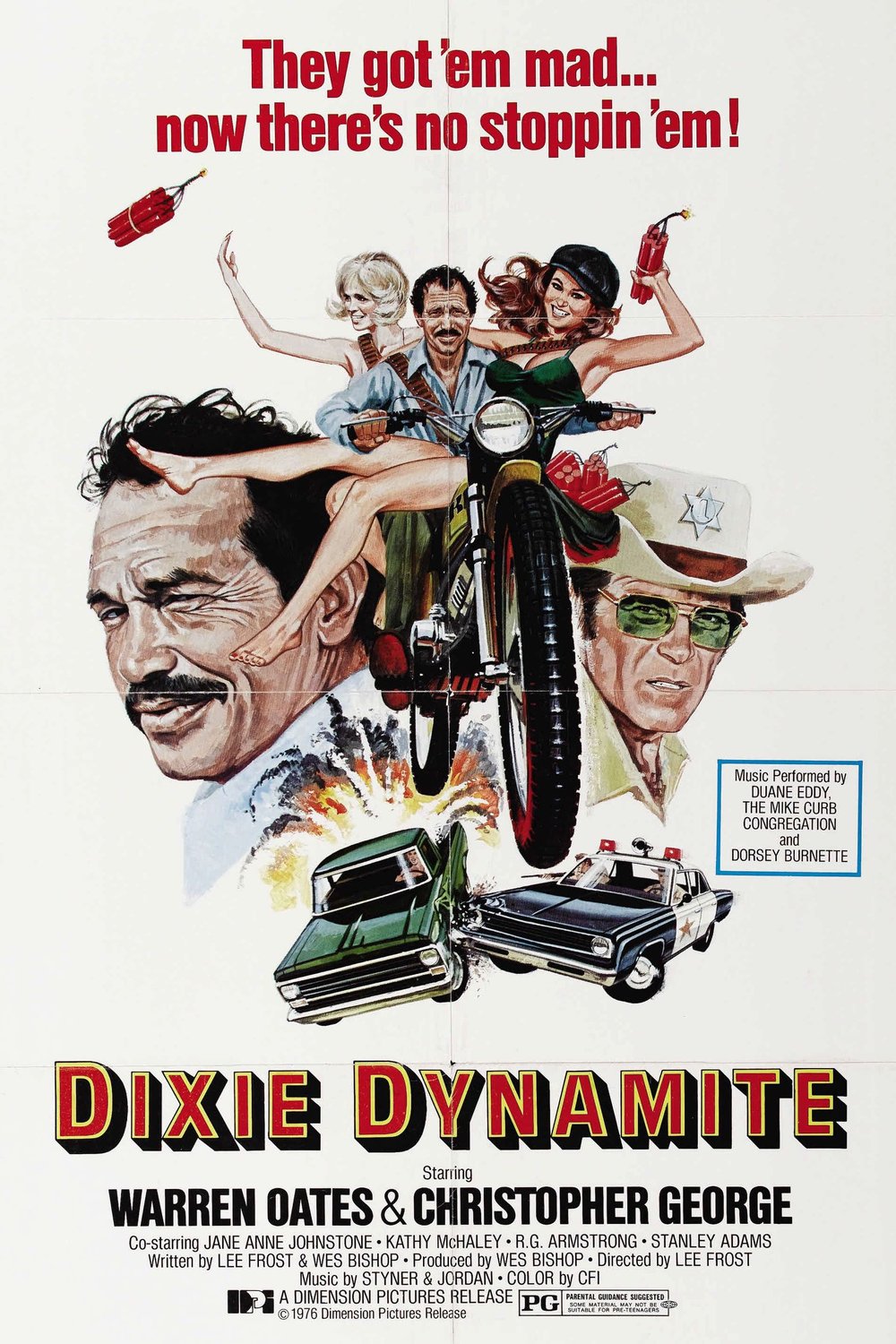 L'affiche du film Dixie Dynamite