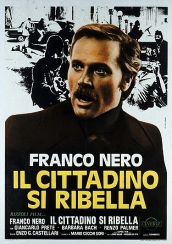 L'affiche originale du film Il cittadino si ribella en italien