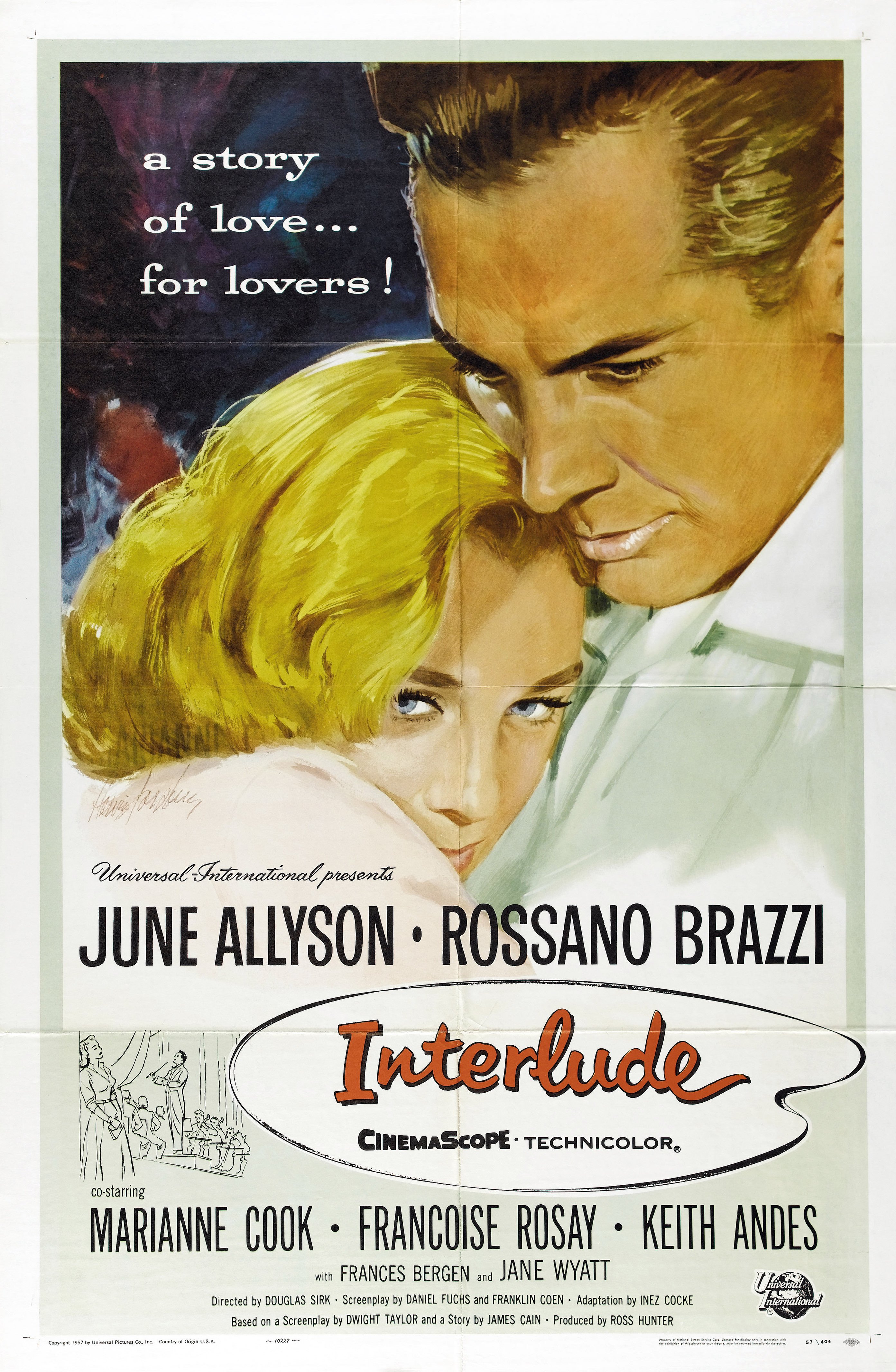 L'affiche du film Forbidden Interlude