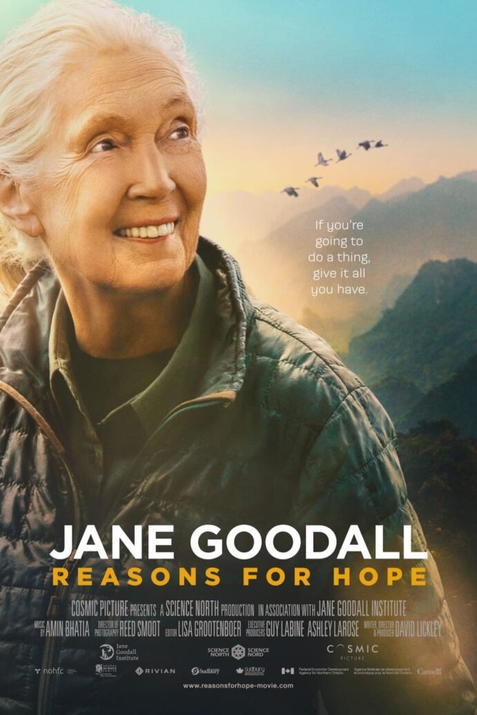 L'affiche du film Jane Goodall: Reasons for Hope