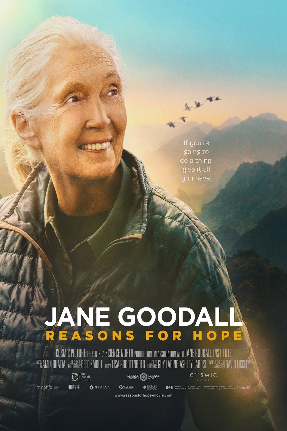 L'affiche du film Jane Goodall: Reasons for Hope