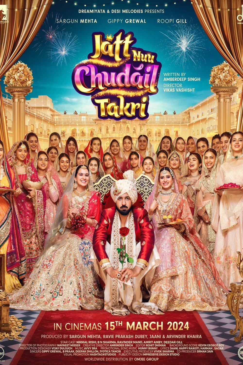 L'affiche du film Jatt Nuu Chudail Takri [2024]