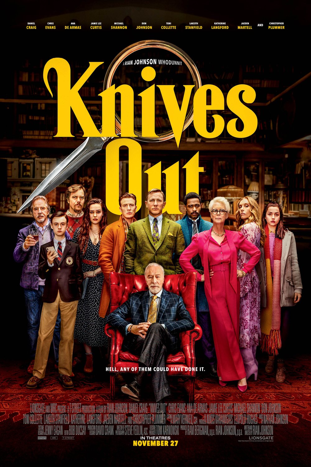 Poster of the movie Knives Out [2019]