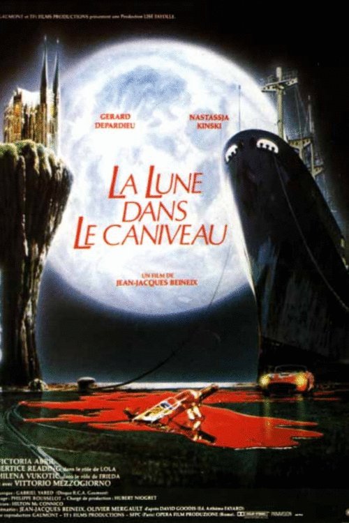 L'affiche du film La lune dans le caniveau