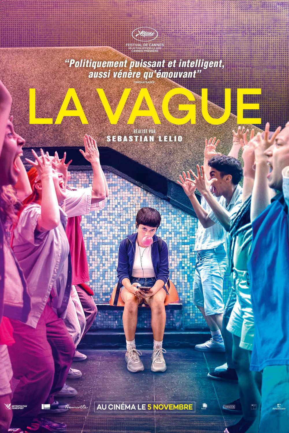 Poster of the movie La vague [2025]