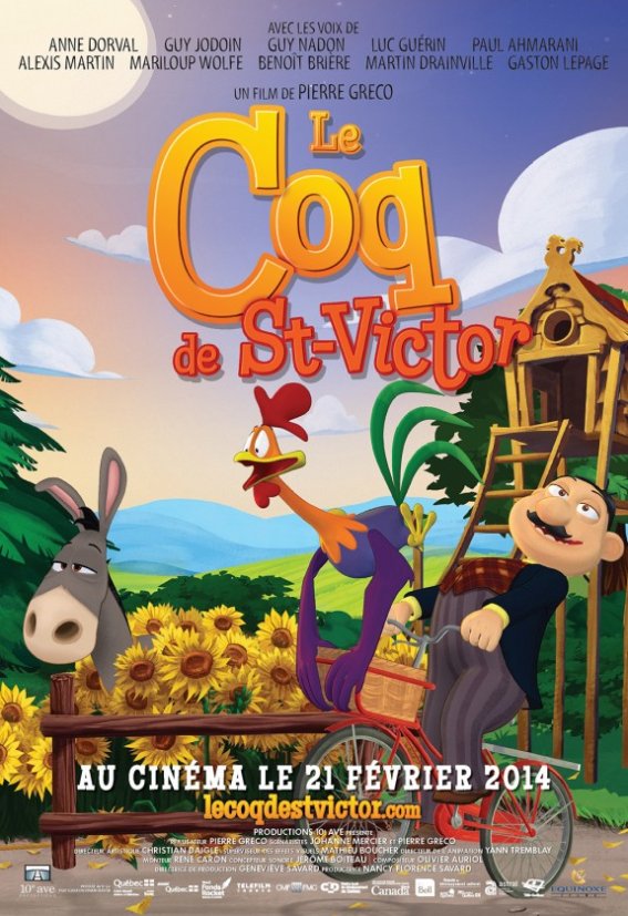L'affiche du film Le Coq de St-Victor