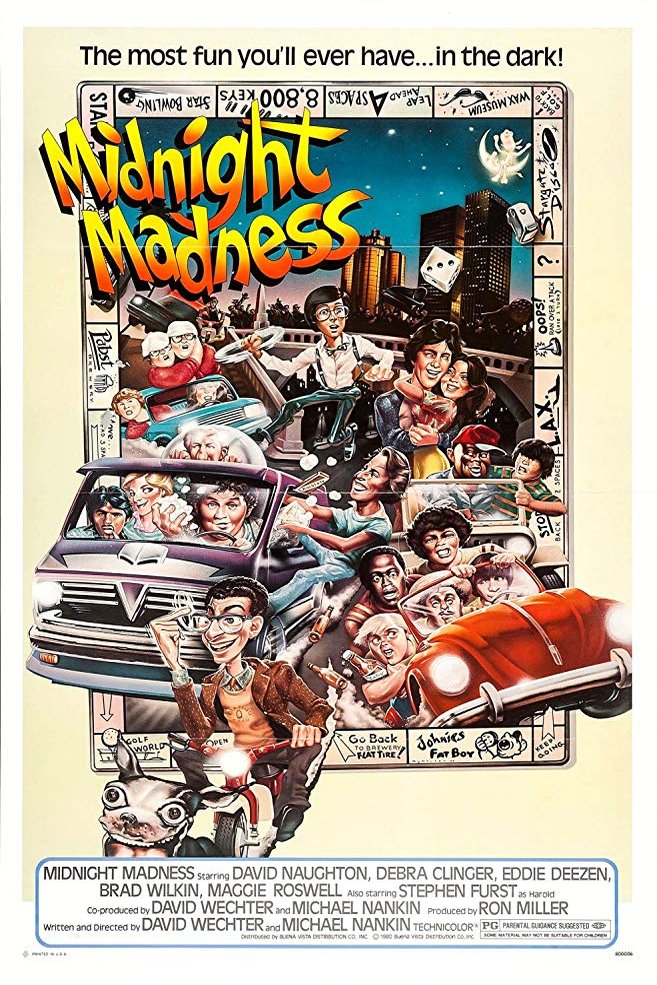 L'affiche du film Midnight Madness
