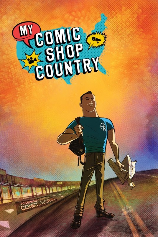 L'affiche du film My Comic Shop Country