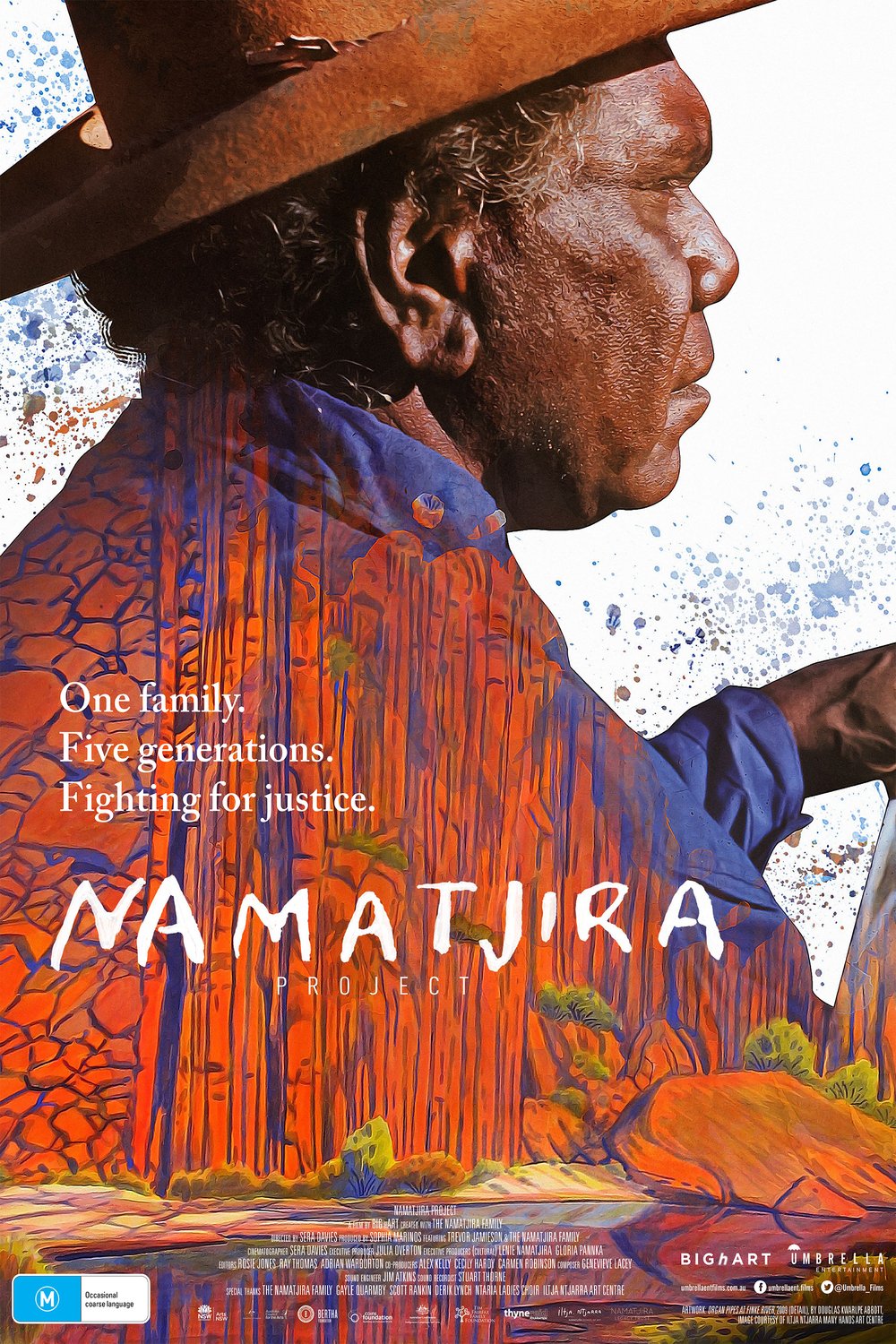 L'affiche du film Namatjira Project