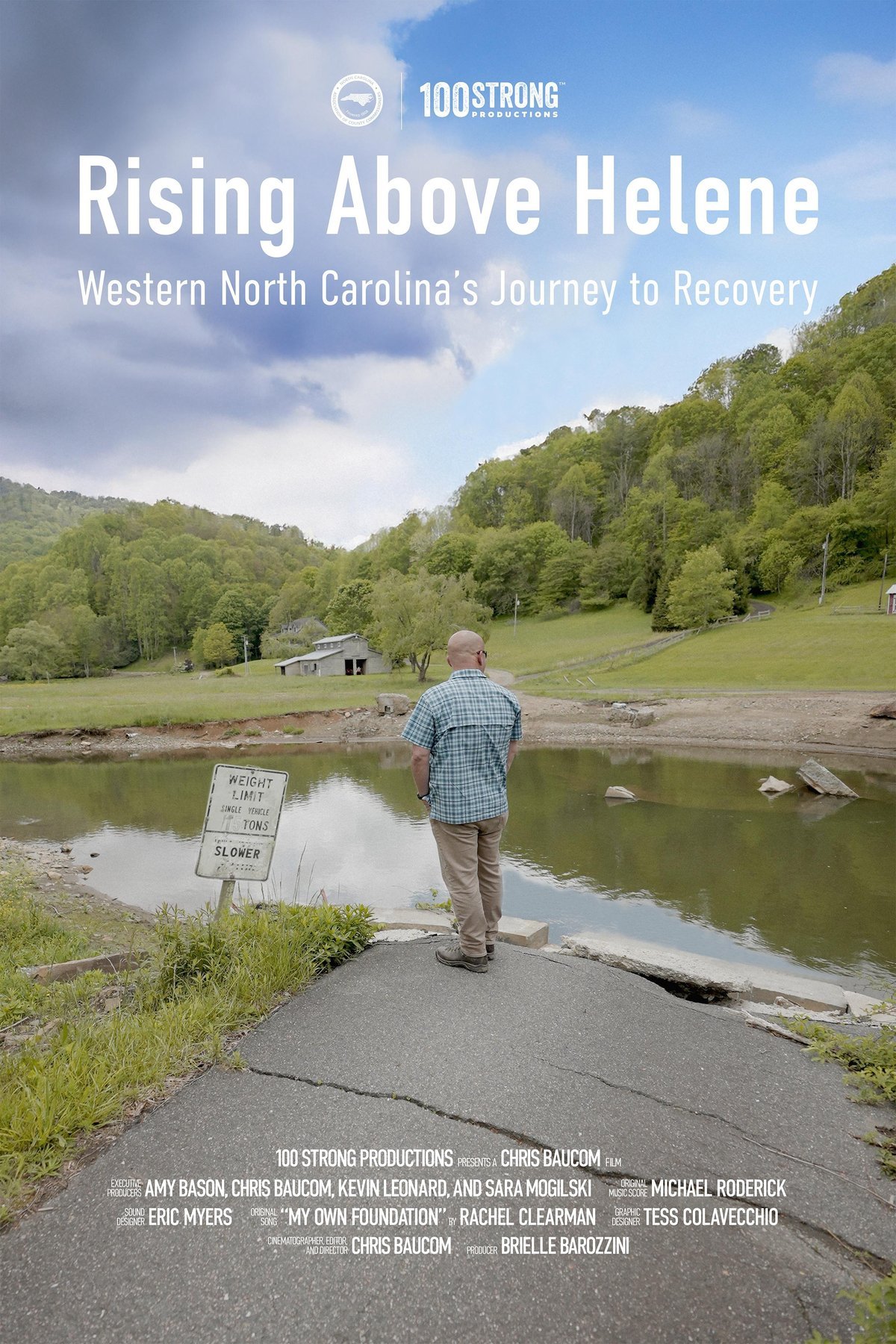 L'affiche du film Rising Above Helene [2025]