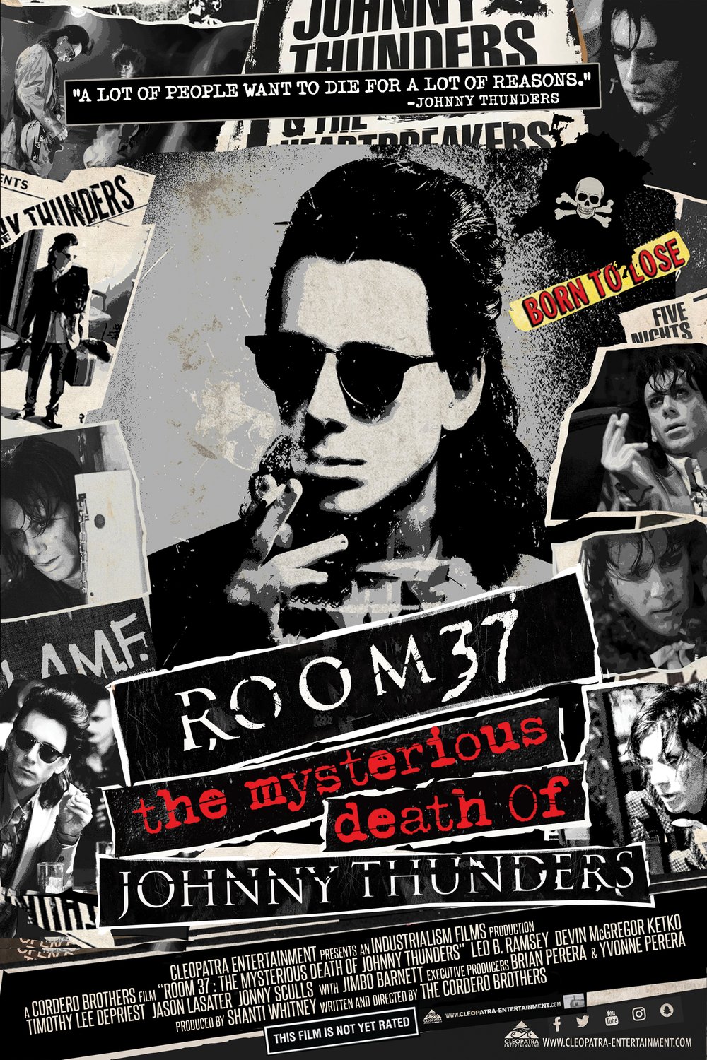 Poster of the movie Room 37: The Mysterious Death of Johnny Thunders