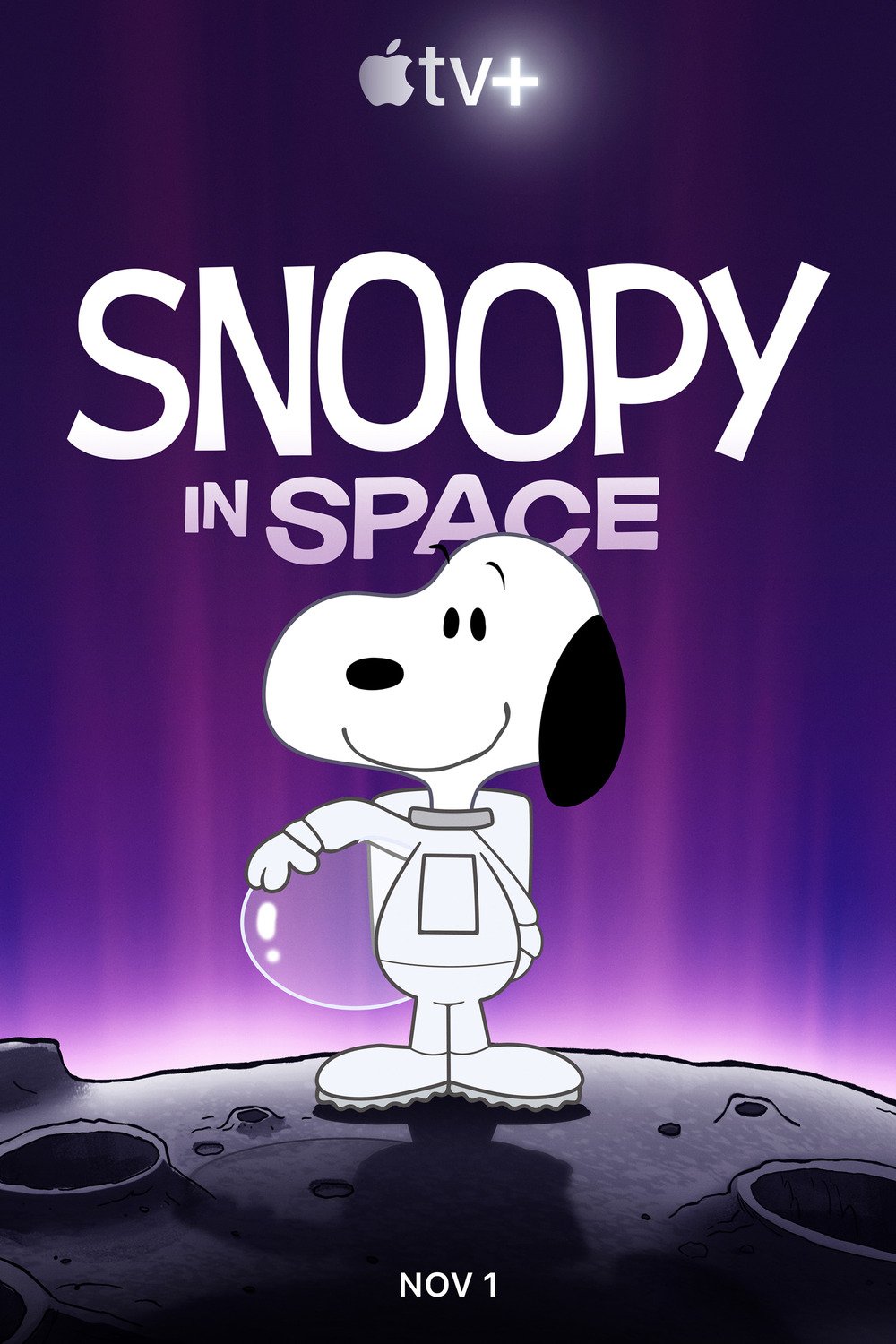 L'affiche du film Snoopy in Space