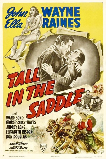 L'affiche du film Tall in the Saddle