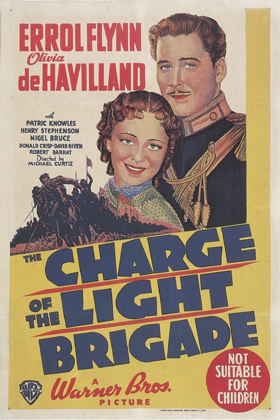 L'affiche du film The Charge of the Light Brigade