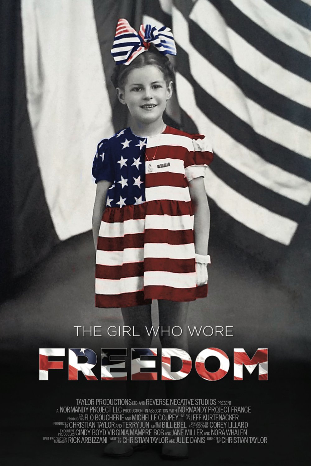 L'affiche du film The Girl Who Wore Freedom