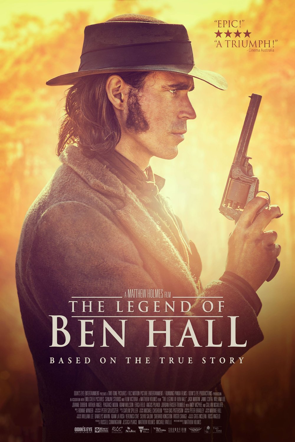 THE LEGEND OF BEN HALL Promotional Movie Sheet 2016 ***Matthew Holmes*** 