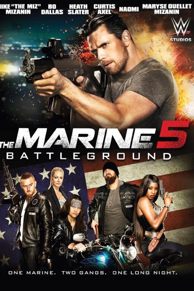 L'affiche du film The Marine 5: Battleground