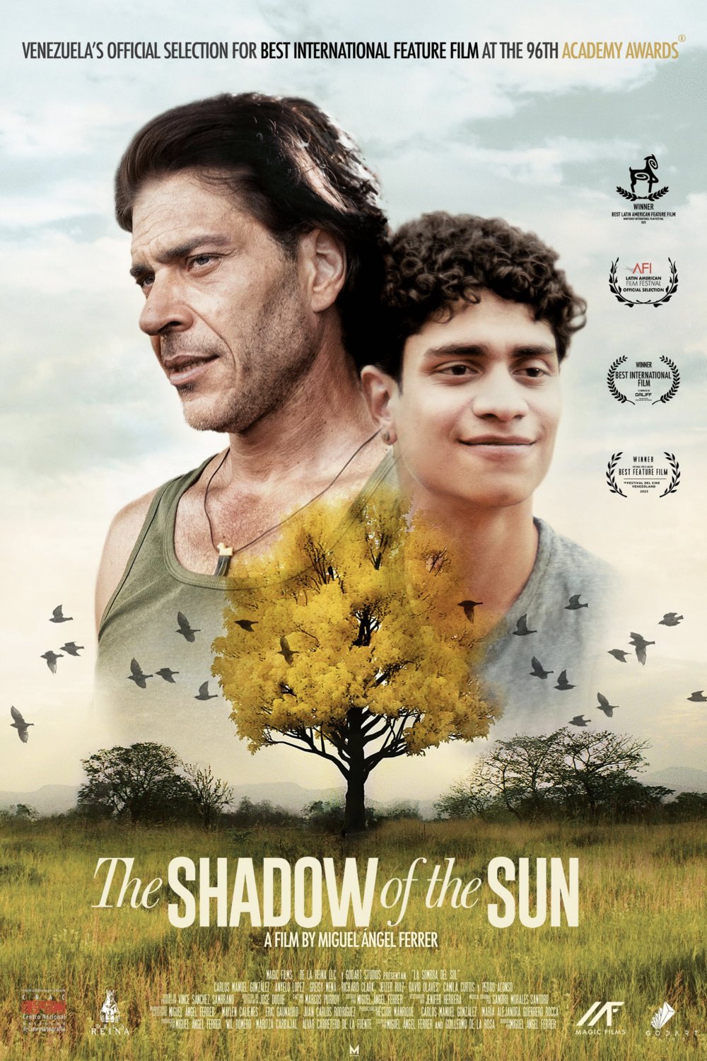 L'affiche du film The Shadow of the Sun [2023]