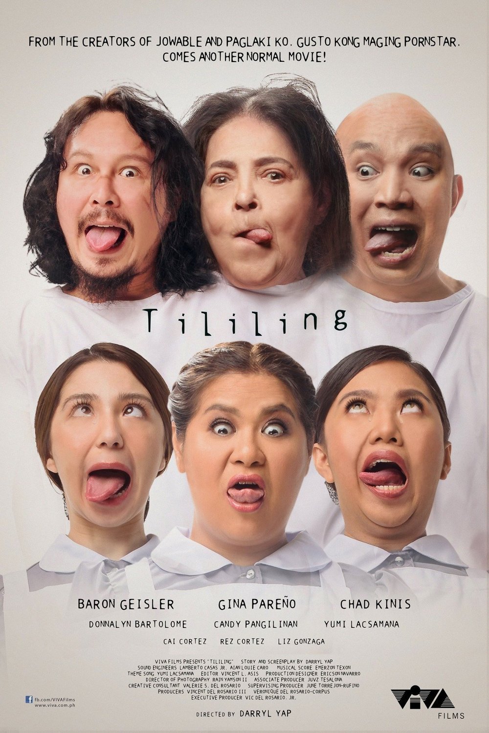 Tagalog poster of the movie Tililing